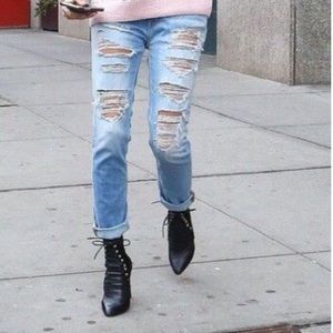 LAST CHANCE Iro Ripped Jeans (on Hailey Baldwin)